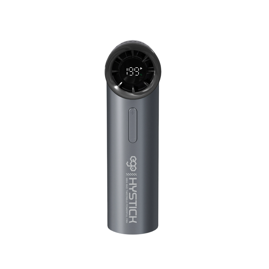EGO HyStick Mini 扭轉式迷你風扇 灰色 (GF06-GREY) - 01-hero_GF06-GREY-FRONT