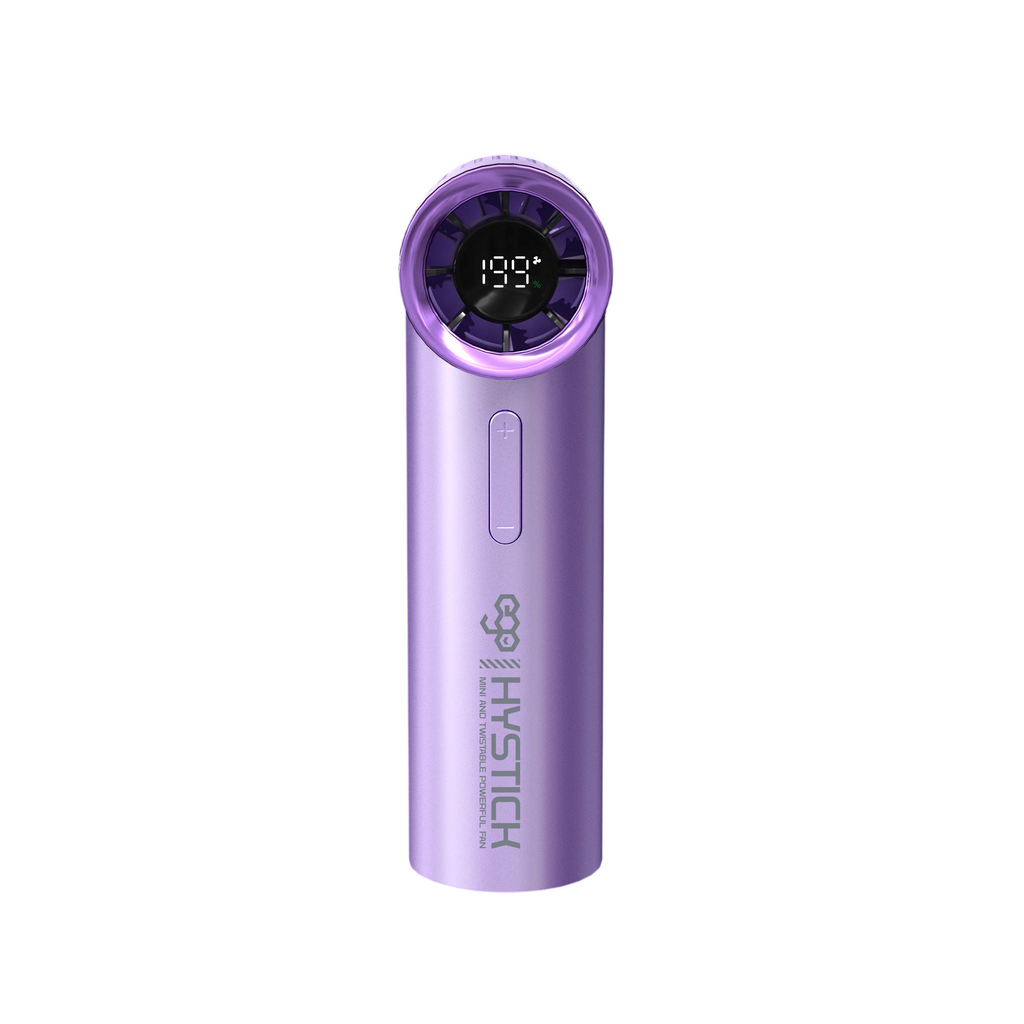 EGO HyStick Mini 扭轉式迷你風扇 紫色 (GF06-PURPLE) - 01-hero_GF06-PURPLE-FRONT