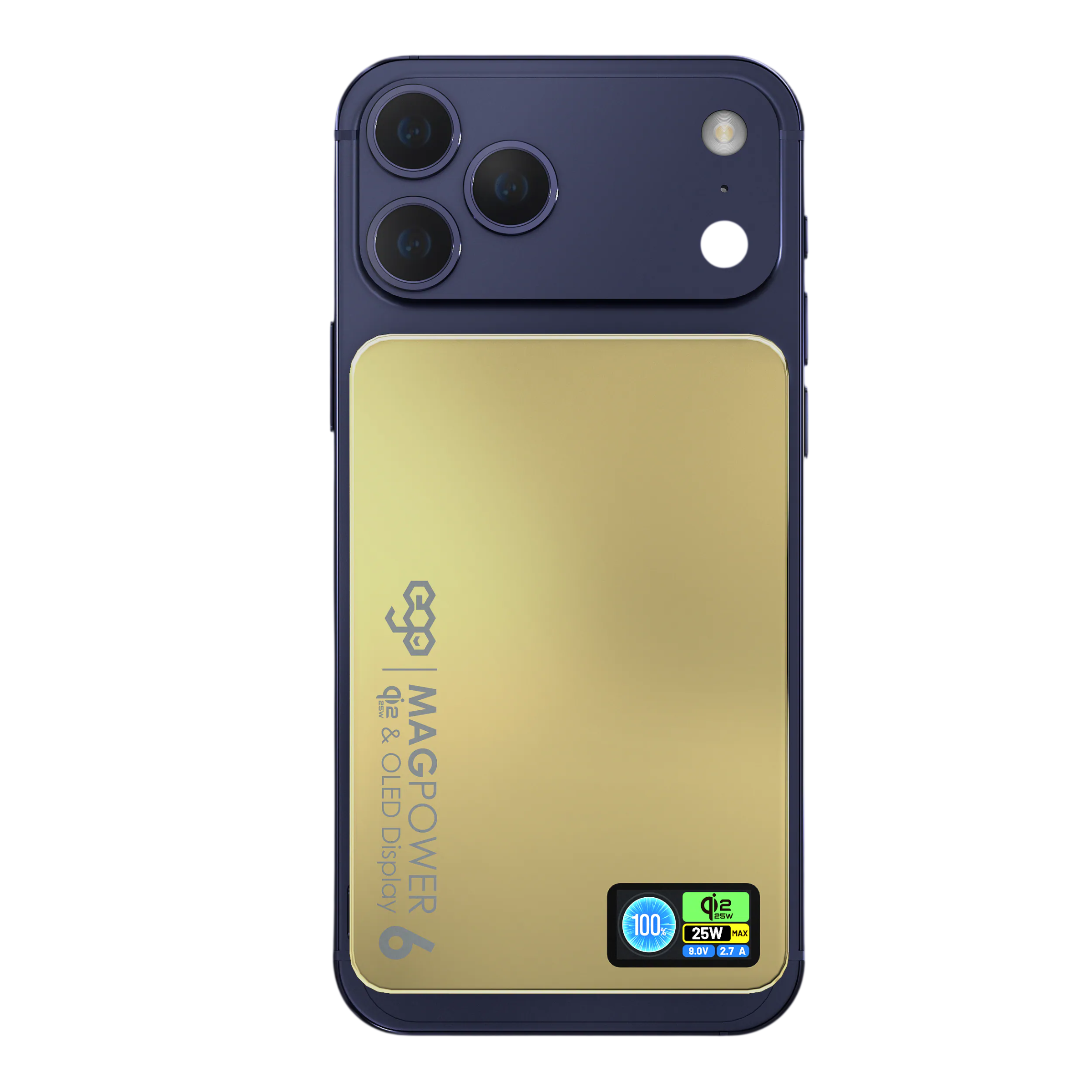 EGO Magpower 6 Qi2.2 10000mAh 行動電源 金色 (M17AIR-GOLD) - 01-hero_M17AIRGOLD