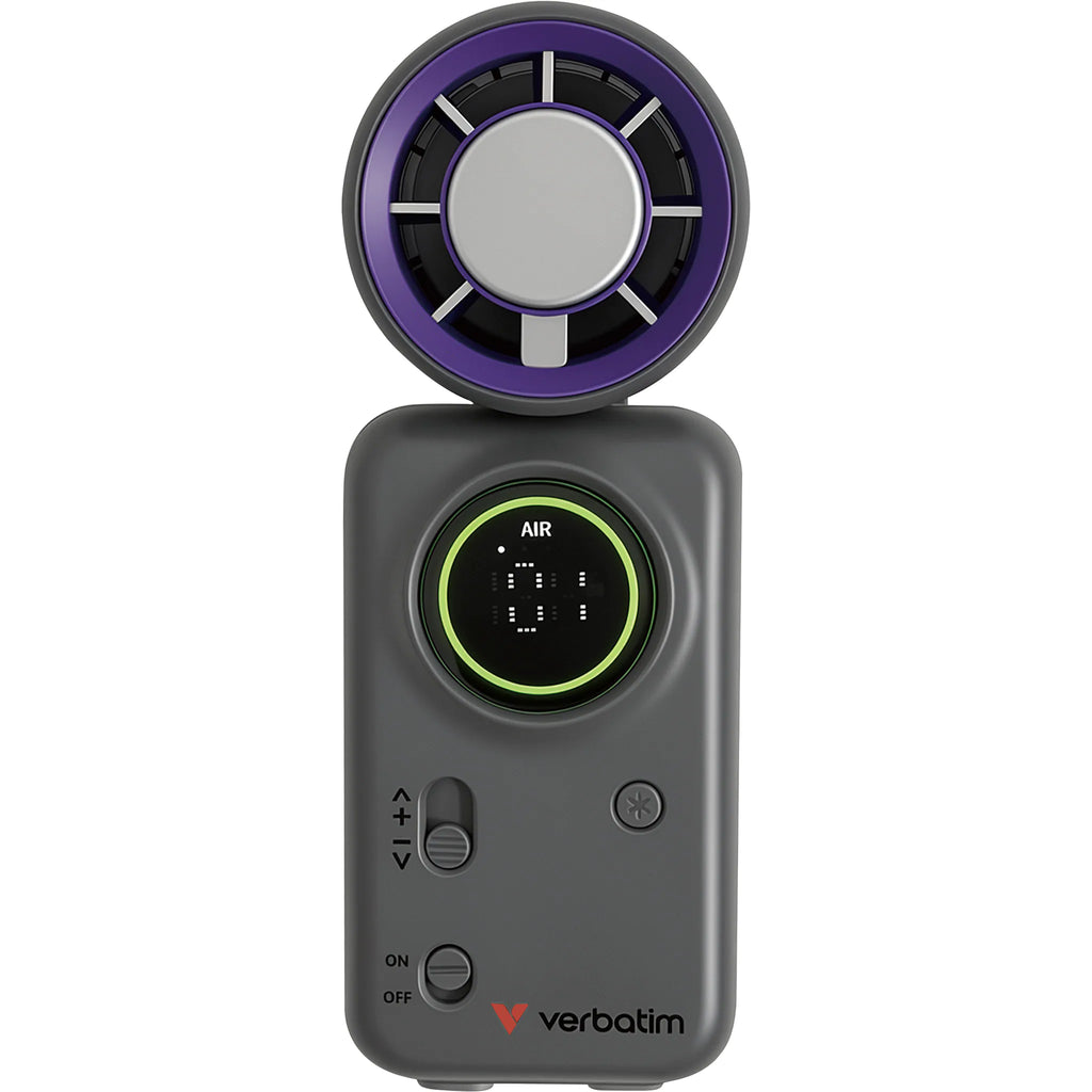 Verbatim Cool 'N' Go Ice Touch Mini 冰感手持風扇 灰色 / 紫色 (32347) - 02-hero_32347(1)
