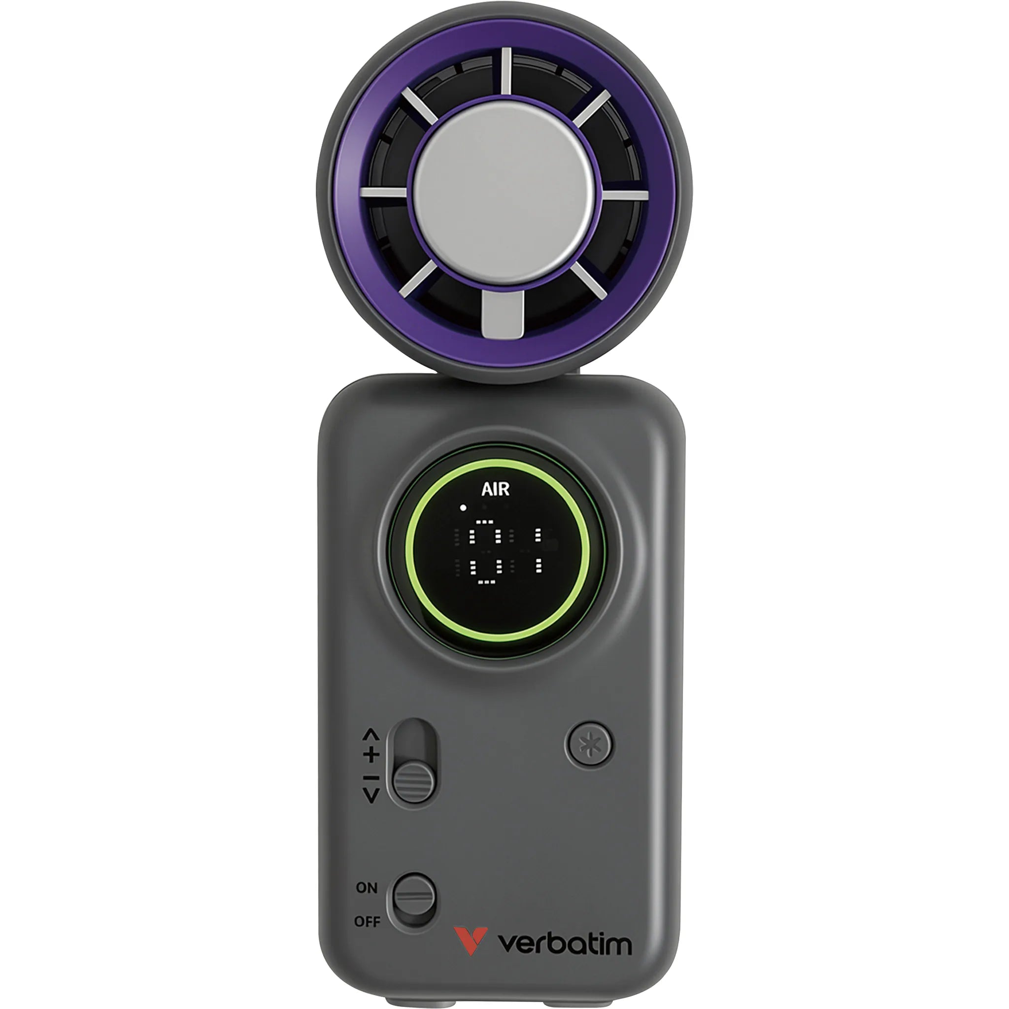 Verbatim Cool 'N' Go Ice Touch Mini 冰感手持風扇 灰色 / 紫色 (32347) - 02-hero_32347(1)