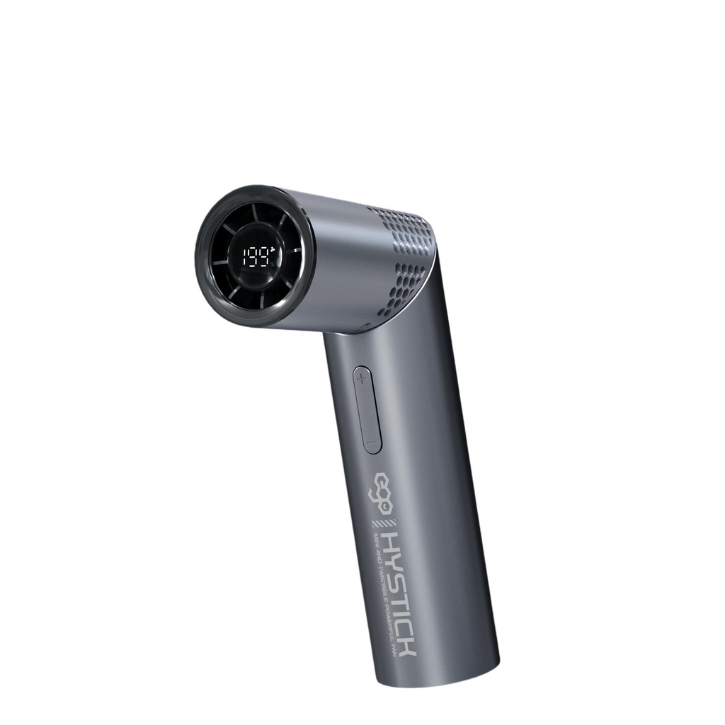 EGO HyStick Mini 扭轉式迷你風扇 灰色 (GF06-GREY) - 02-hero_GF06-GREY-SIDE