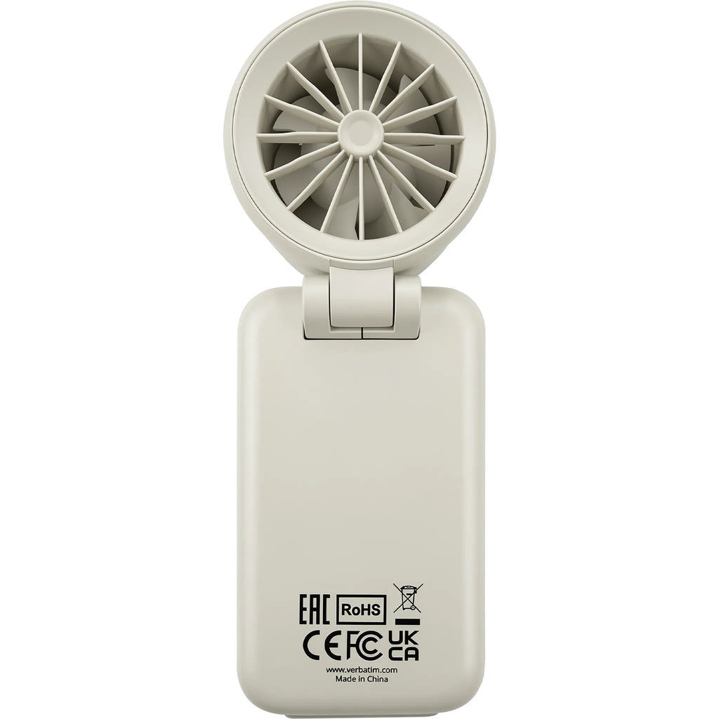 Verbatim Cool 'N' Go Ice Touch Mini 冰感手持風扇 白色 / 銀色 (32346) - 03-hero_32346(2)