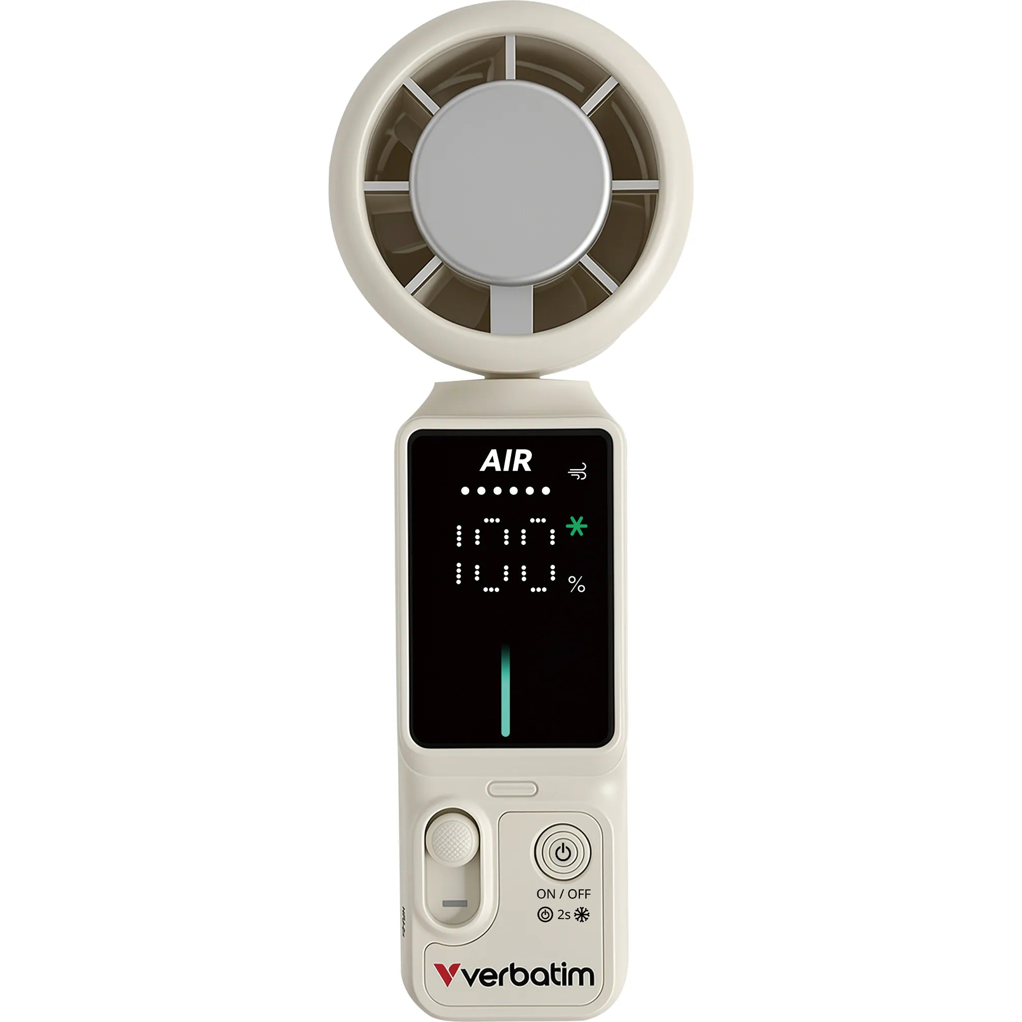 Verbatim Cool 'N' Go Ice Touch Pro 冰感手持風扇 白色 / 銀色 (32348) - 03-hero_32348(2)