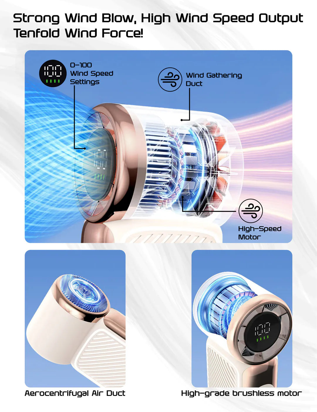 EGO HyMini2 超迷你手提風扇 銀色 (F127-SILVER) - 03-info_INFO2