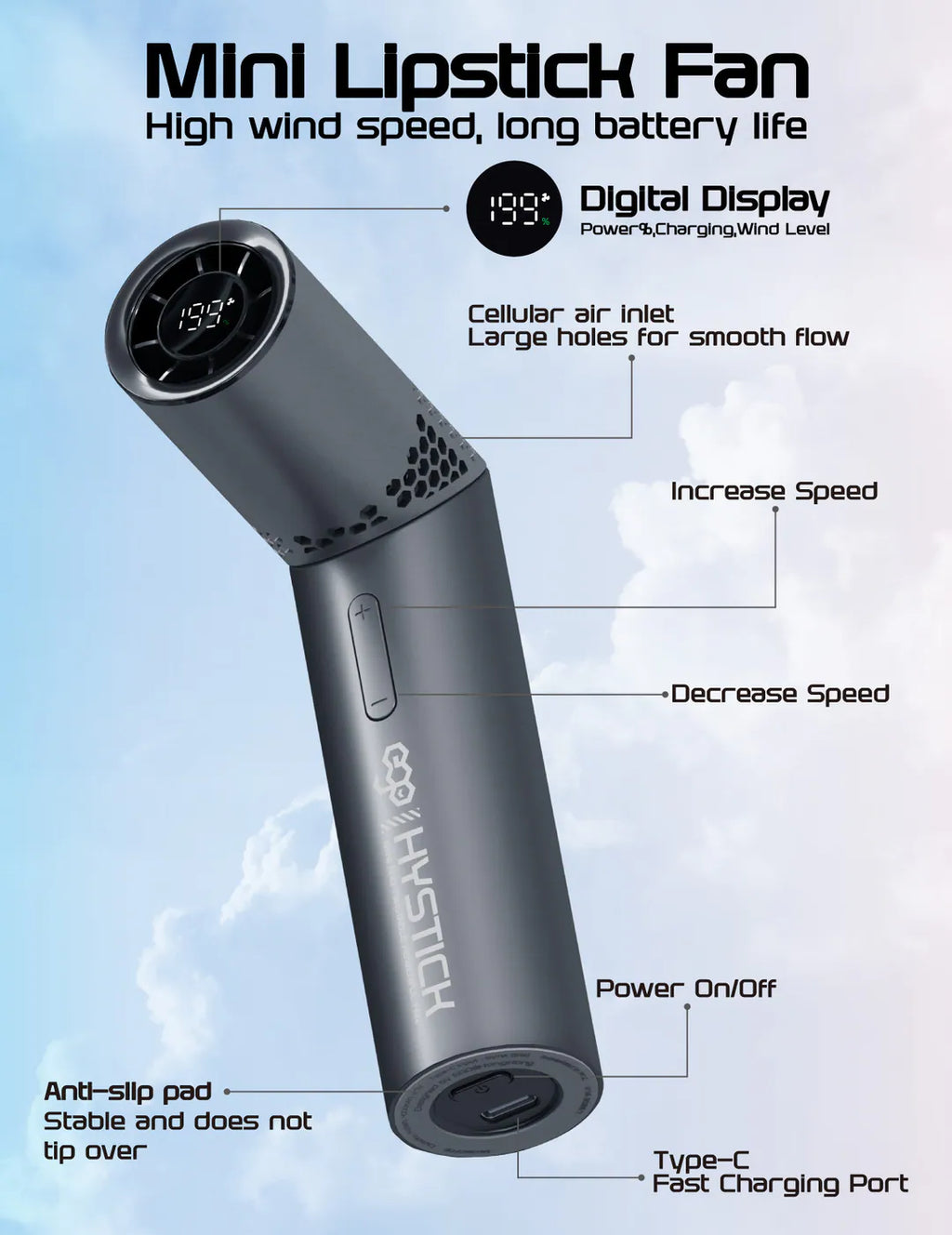 EGO HyStick Mini 扭轉式迷你風扇 灰色 (GF06-GREY) - 04-info_2