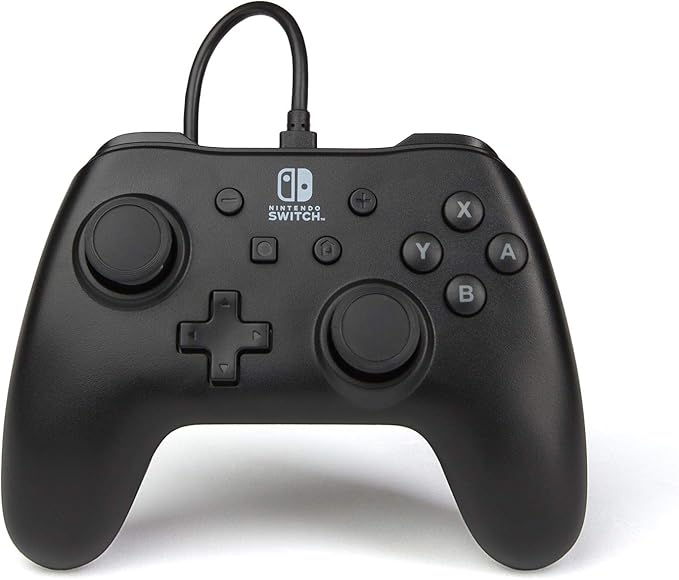 PowerA Nintendo Switch Wired Controller 黑色 Matte (1511370-01)