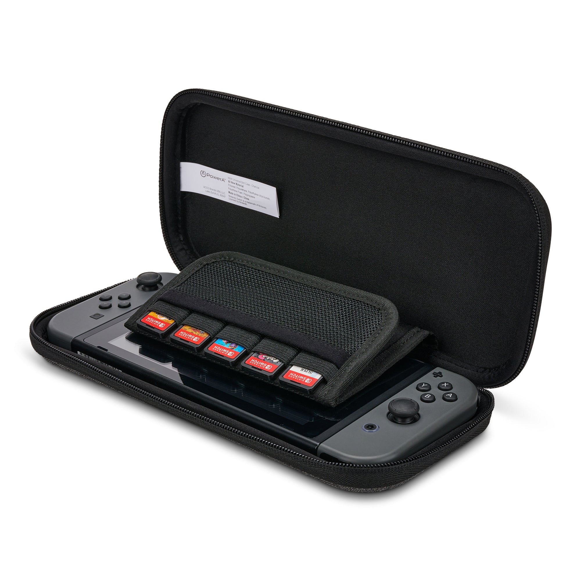 PowerA Nintendo Switch / Switch Lite Slim Case Charcoal (1522651-01)