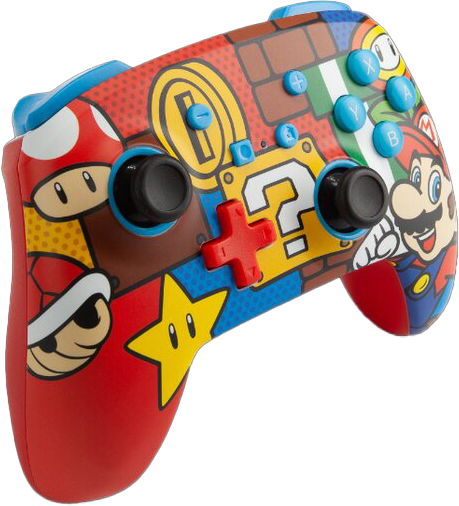 PowerA Nintendo Switch Enhanced 無線手掣 Mario Pop (1519764-02)
