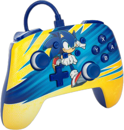 PowerA Nintendo Switch Enhanced 有線手掣 Sonic Boost (NSGP0202-01)
