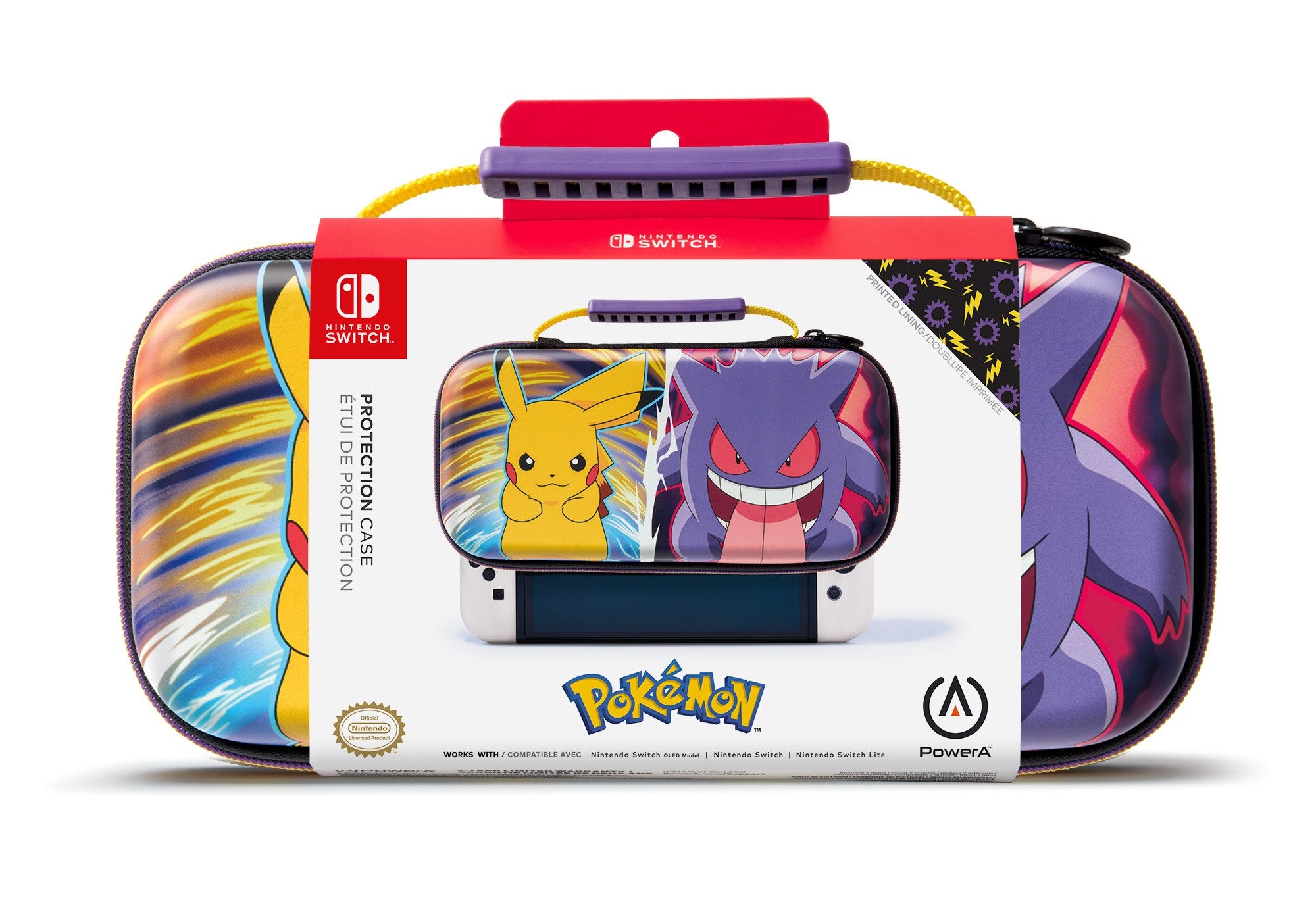 PowerA Nws/nsl Protection Case - Pokemon: Pikachu Retro (1524882-01)