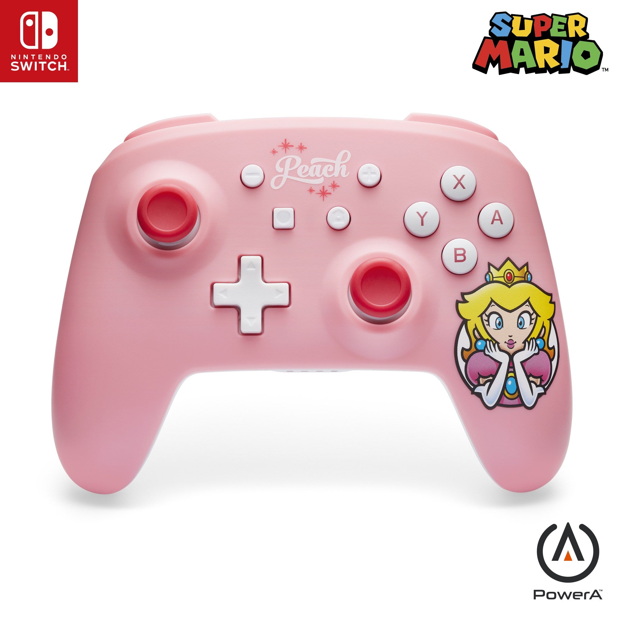 PowerA Nintendo Switch Enhanced 無線手掣 Peach (NSGP0255-01)