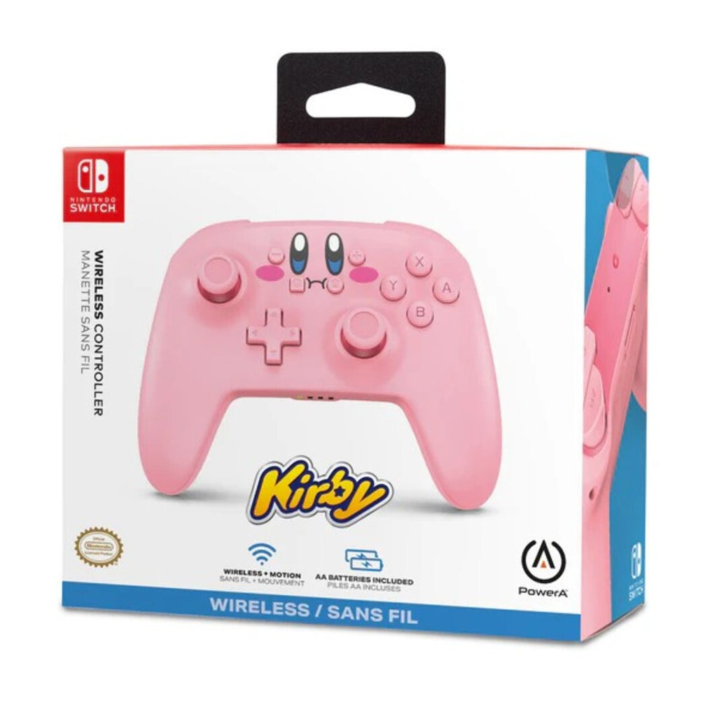 PowerA Nintendo Switch Enhanced 無線手掣 Kirby Mouthful with Motion (NSGP0348-01)