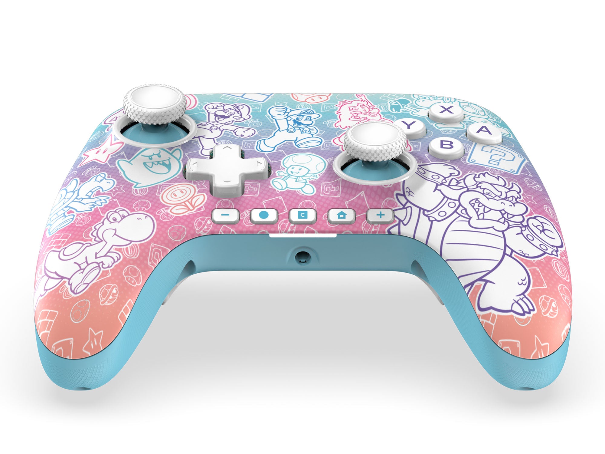 PowerA Advantage 有線手掣 Nintendo Switch 2 Mushroom Kingdom 特別版 (NSGP0526-01)