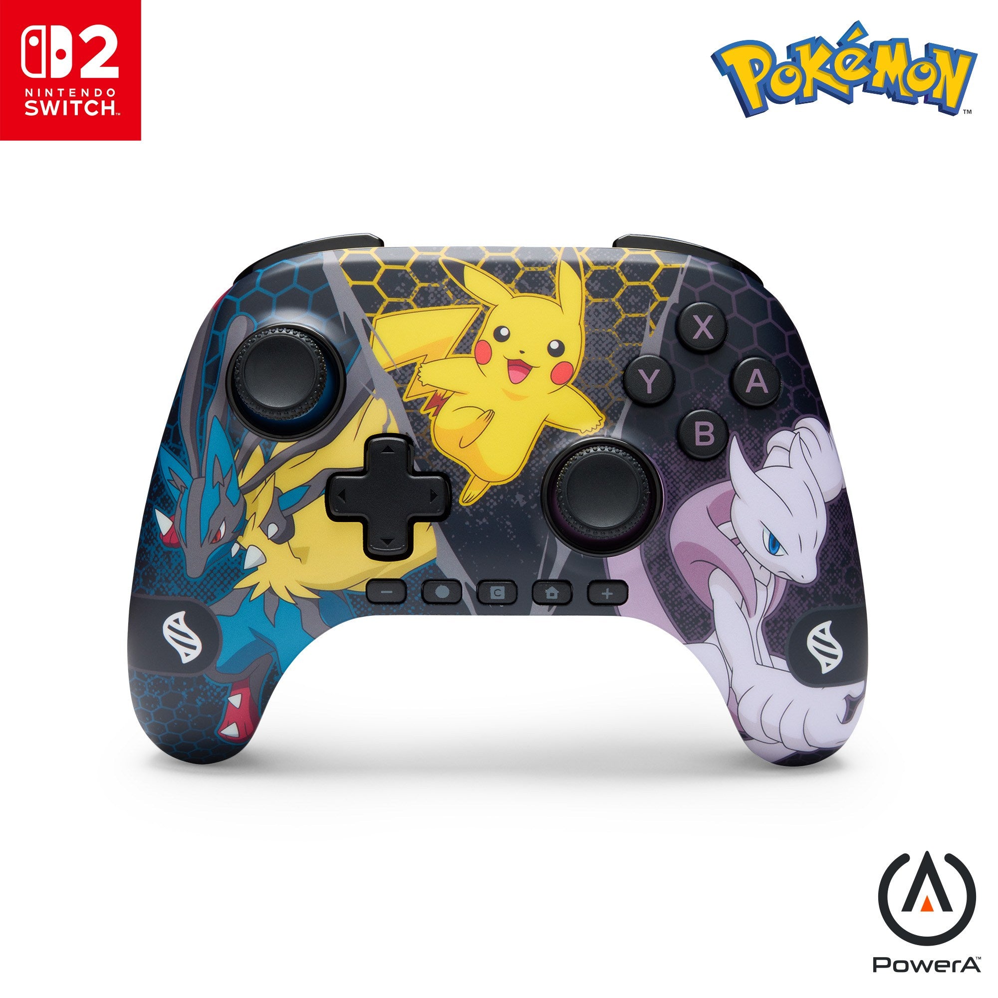 PowerA Advantage 無線手掣 For Switch 2 Pokemon: Mega Evolutions (NSGP0549-01C)