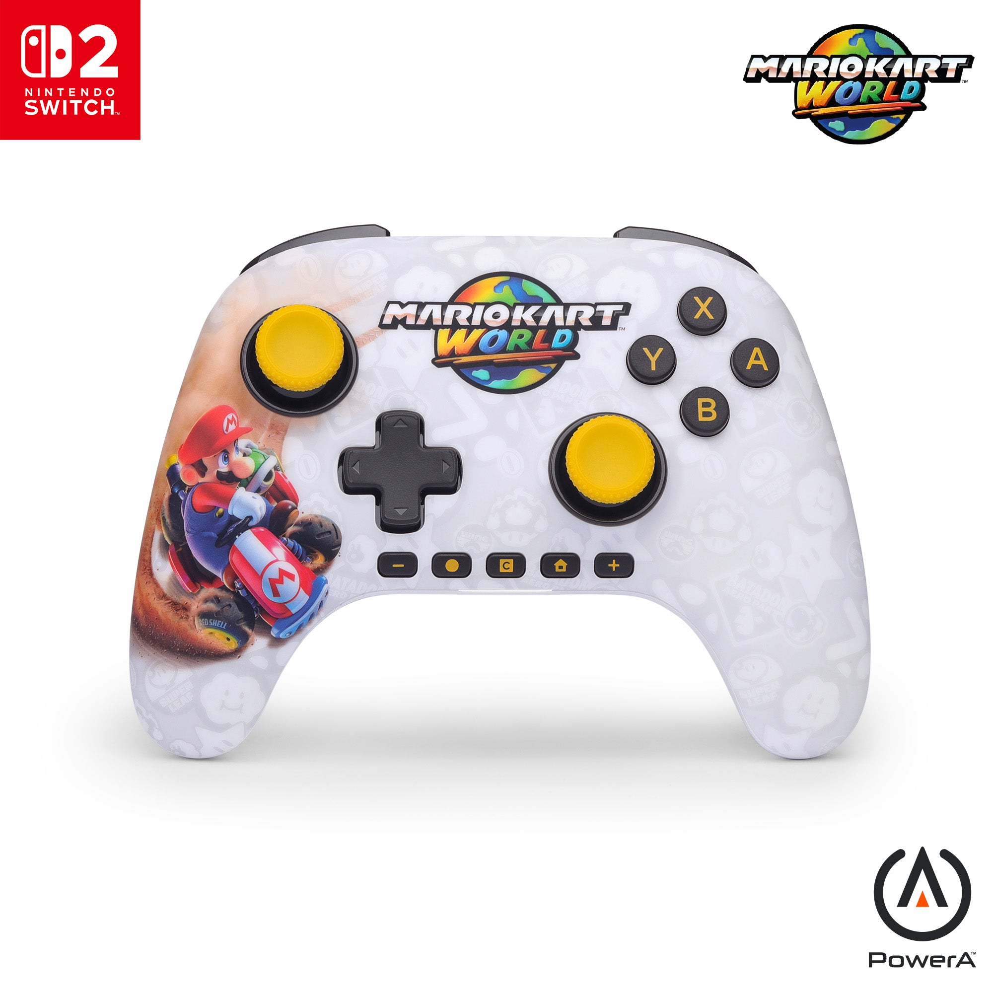 PowerA Advantage 無線手掣 for Nintendo Switch 2 Mario Kart World (NSGP0571-01C)