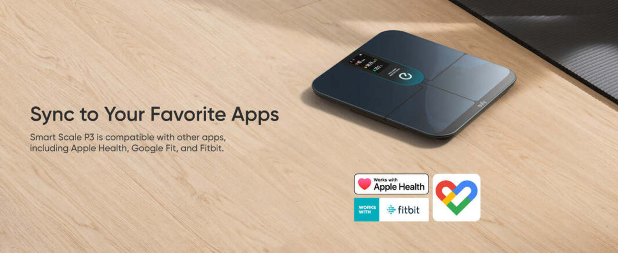 eufy Smart Scale P3 - 黑色 (T9150111)