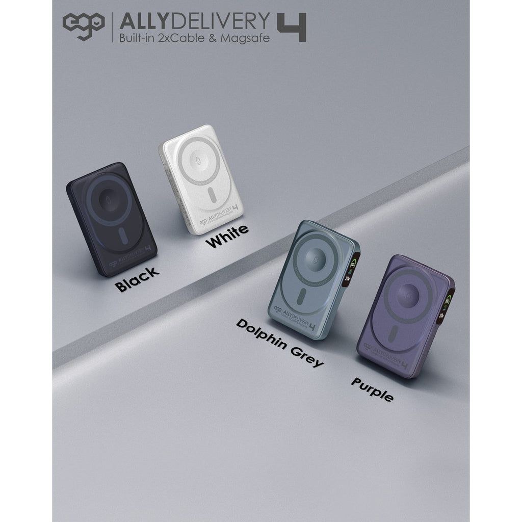 EGO Ally Delivery 4 3C 追溯碼（QR code）版 MagSafe 10000mAh 6 合 1 流動電源 冷灰色 (F52-GREY) - 14-info-colour-range_F52