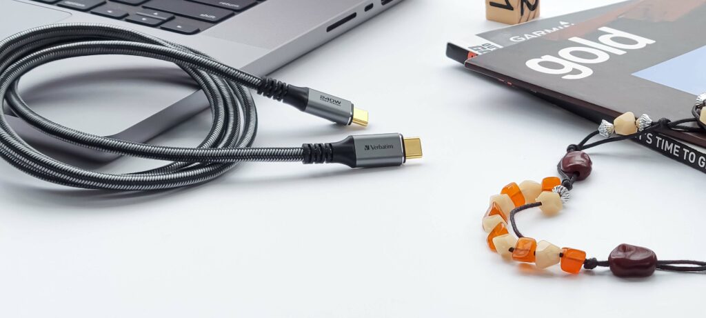 Verbatim Tough Max USB4 Type-C to Type-C Cable 120cm 240W (66822)