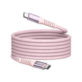 Verbatim USB-C to USB-C 100W 磁吸充電線 120cm 粉紅色 (31857)