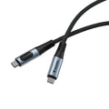 Verbatim USB-C to USB-C 100W LED 顯示充電線 120cm (31848)