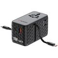 Verbatim Dual Type-C Cable 70W Travel Adaptor 黑色 (30186)