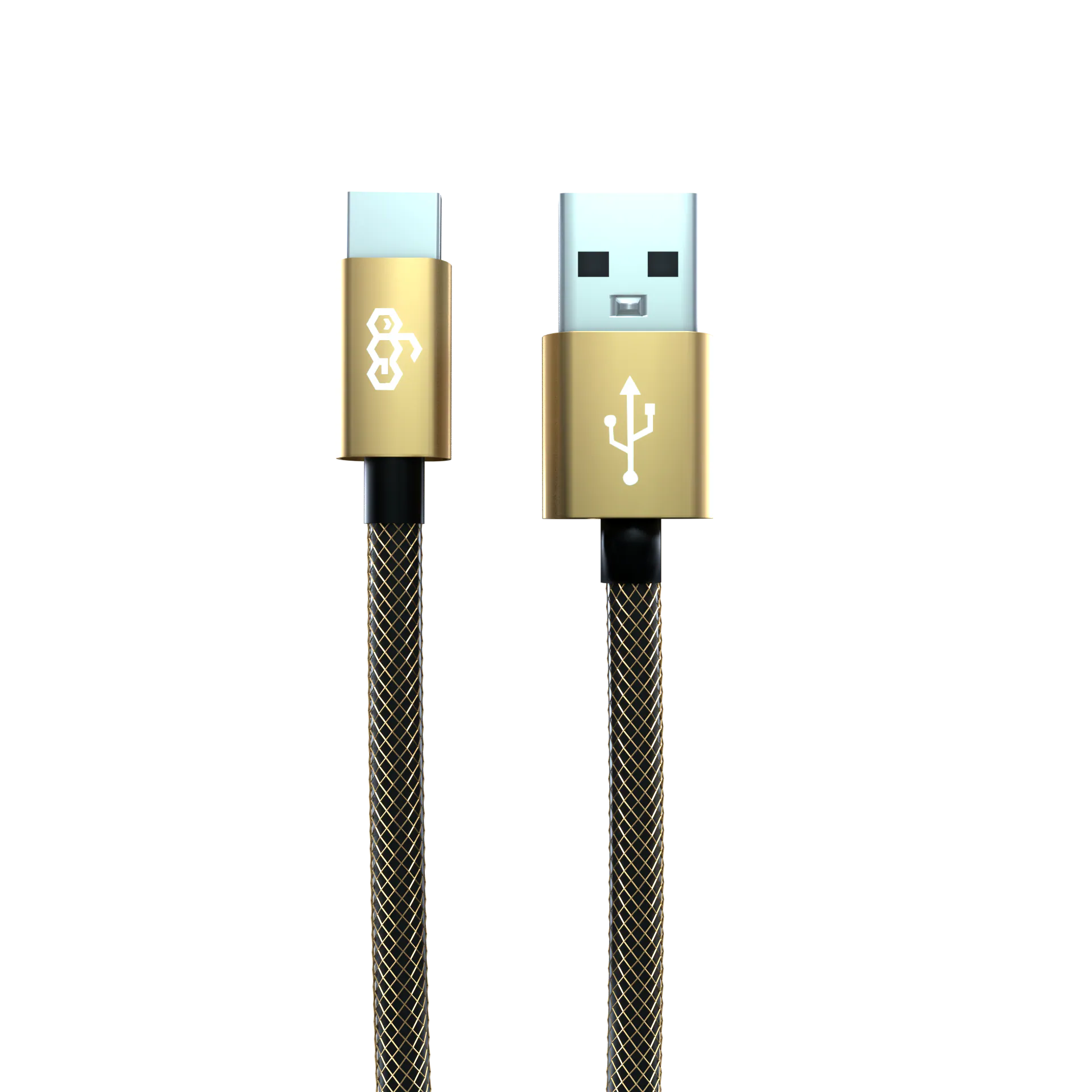 EGO 3.1a Type-C Cable 30cm - 金色 (TC-0331GOLD)