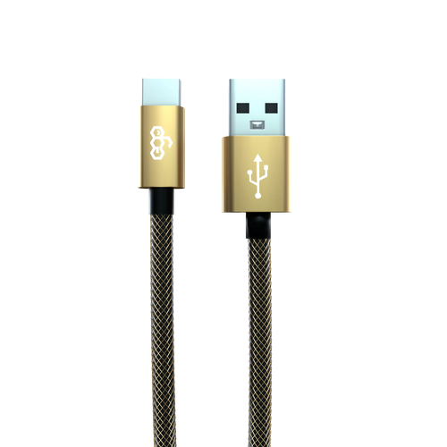 EGO 3.1a Type-c Cable 30cm - Gold (TC-0331GOLD)