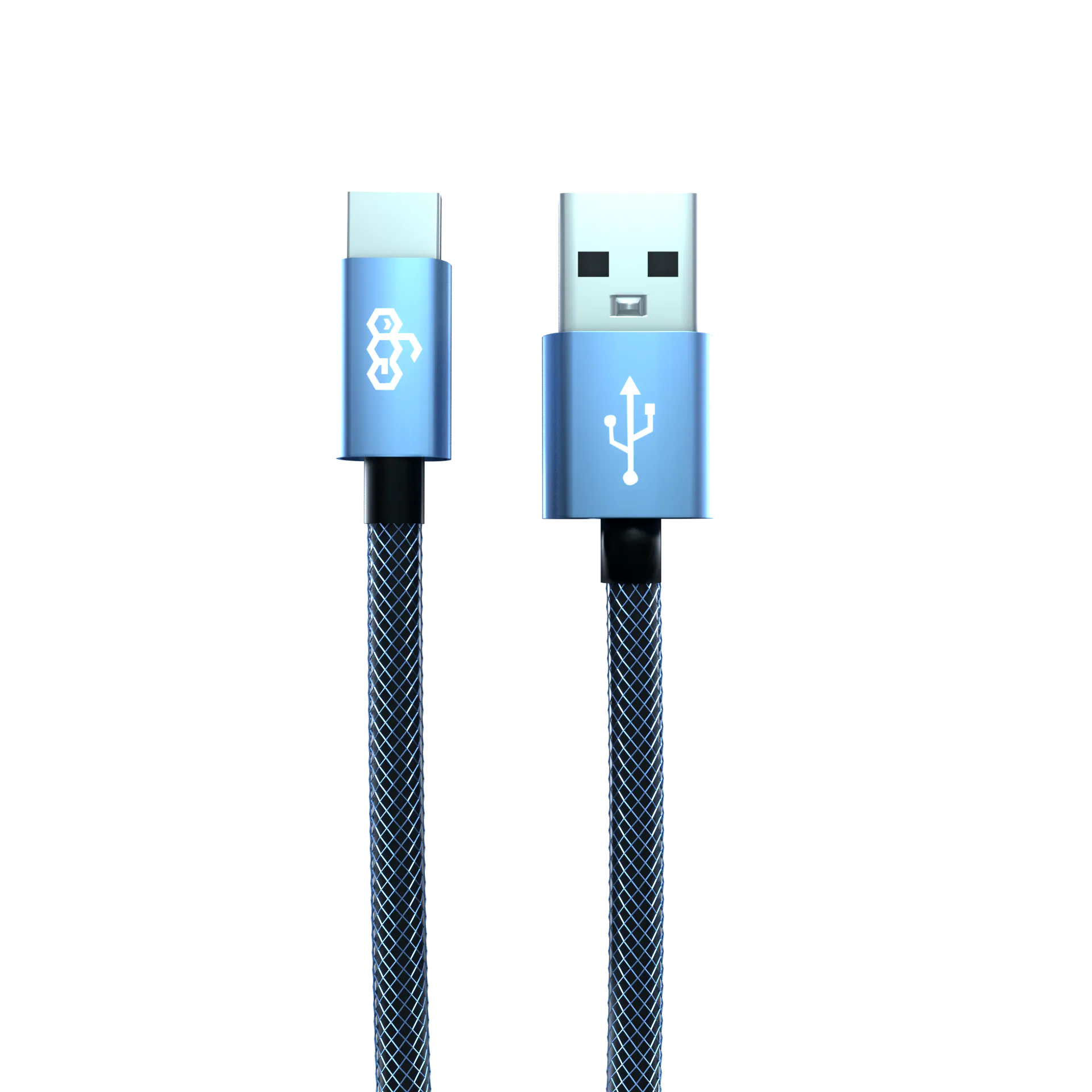 EGO 3.1a Type-C Cable 30cm - 藍色 (TC-0331BLUE)