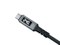 EGO Wiry Max 100W USB3.2 Gen.2 Type-C to Type-C Cable 20cm 灰色 (CC32-02)