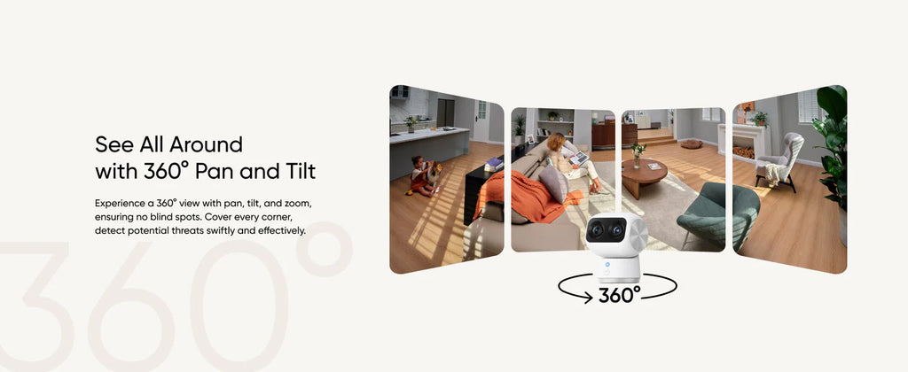 eufy Security Indoor Cam S350 白色 (T8416221)