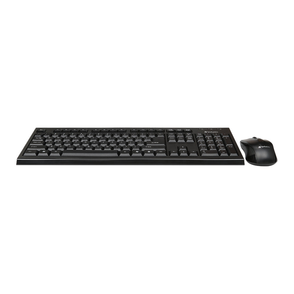Verbatim 2.4GHz Wireless Keyboard and Mouse Combo 黑色 (66519)