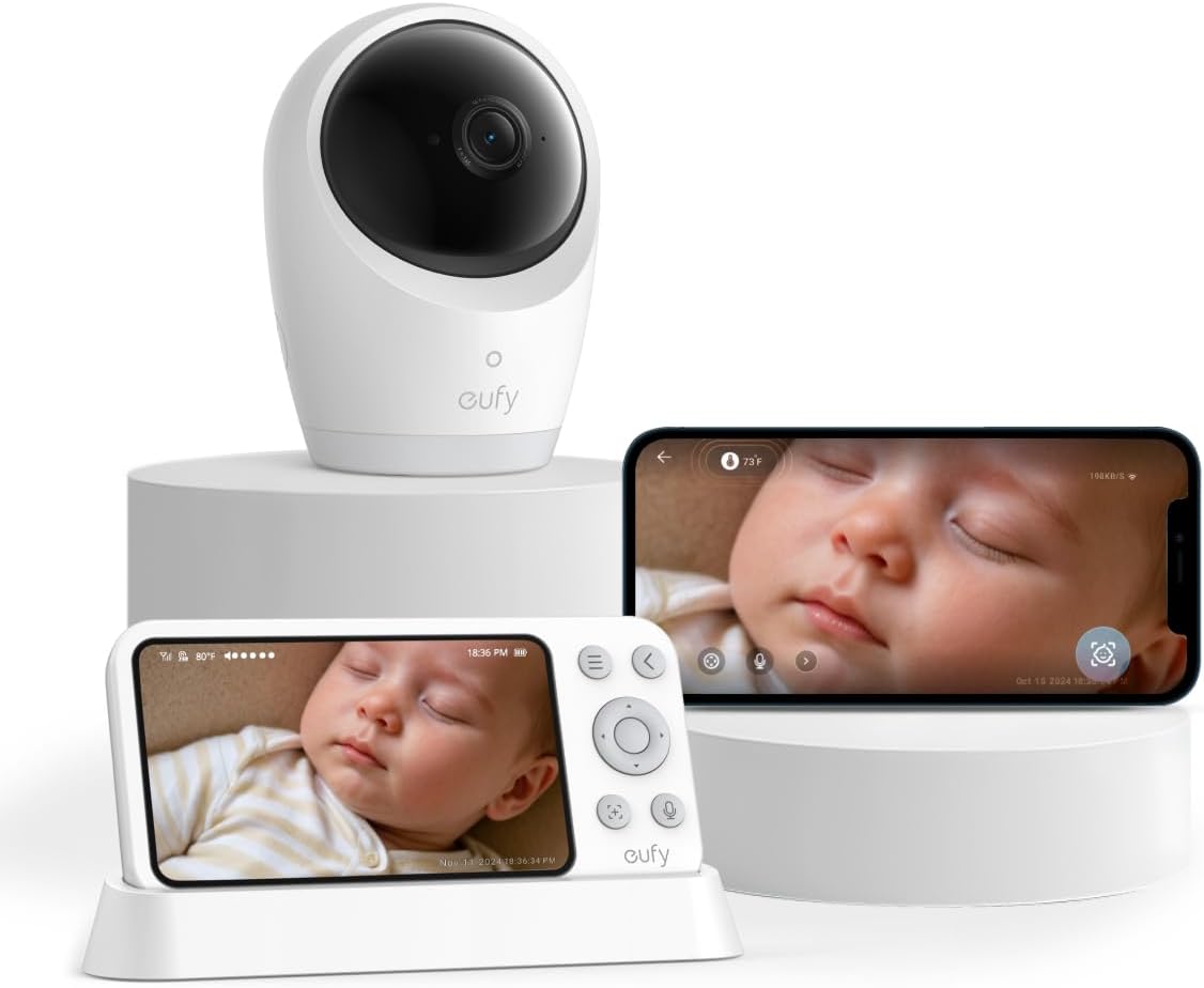 eufy Baby Monitor E21 白色 (E8354221)