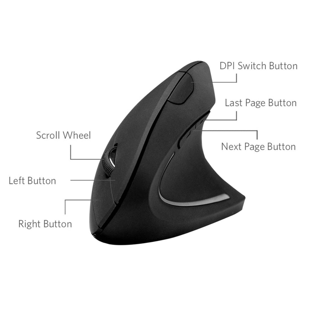 Anker Wireless Vertical Mouse (A7852Q11)