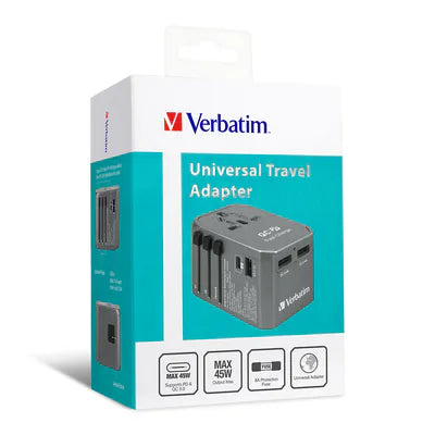Verbatim 5 Port 5.6a Travel Adaptor 黑色 (65686)