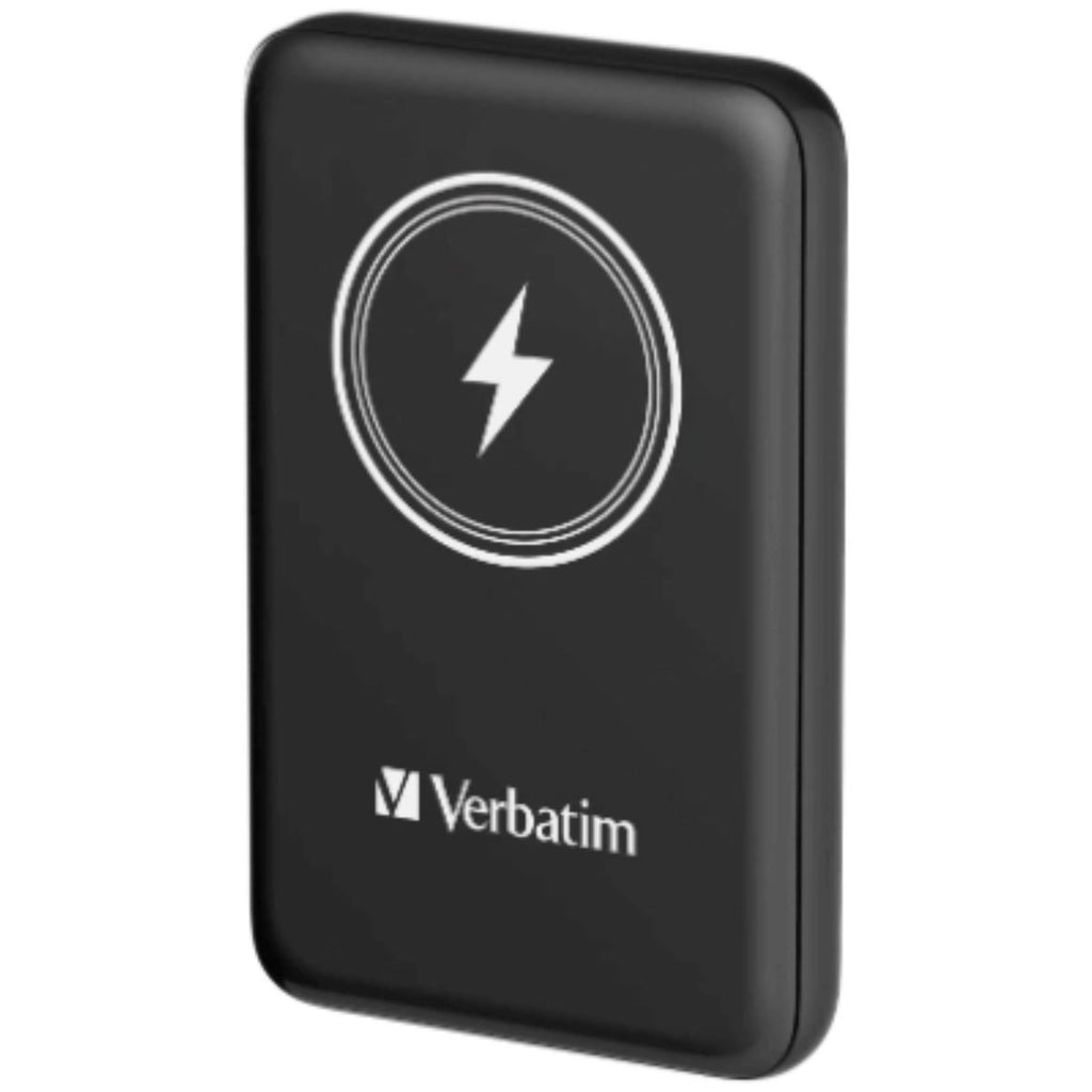 Verbatim 磁吸無線充電行動電源 10000mAh 黑色 (32245)