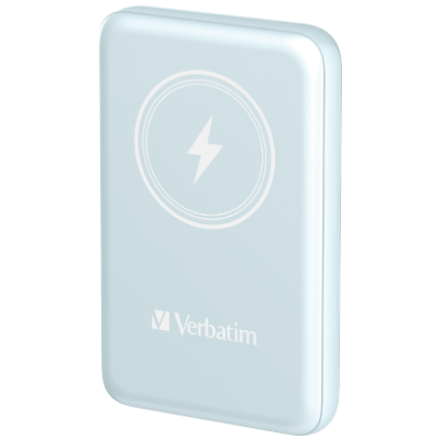 Verbatim MagSafe Qi 15W PD 20W 10000mAh 行動電源 藍色 (32247)