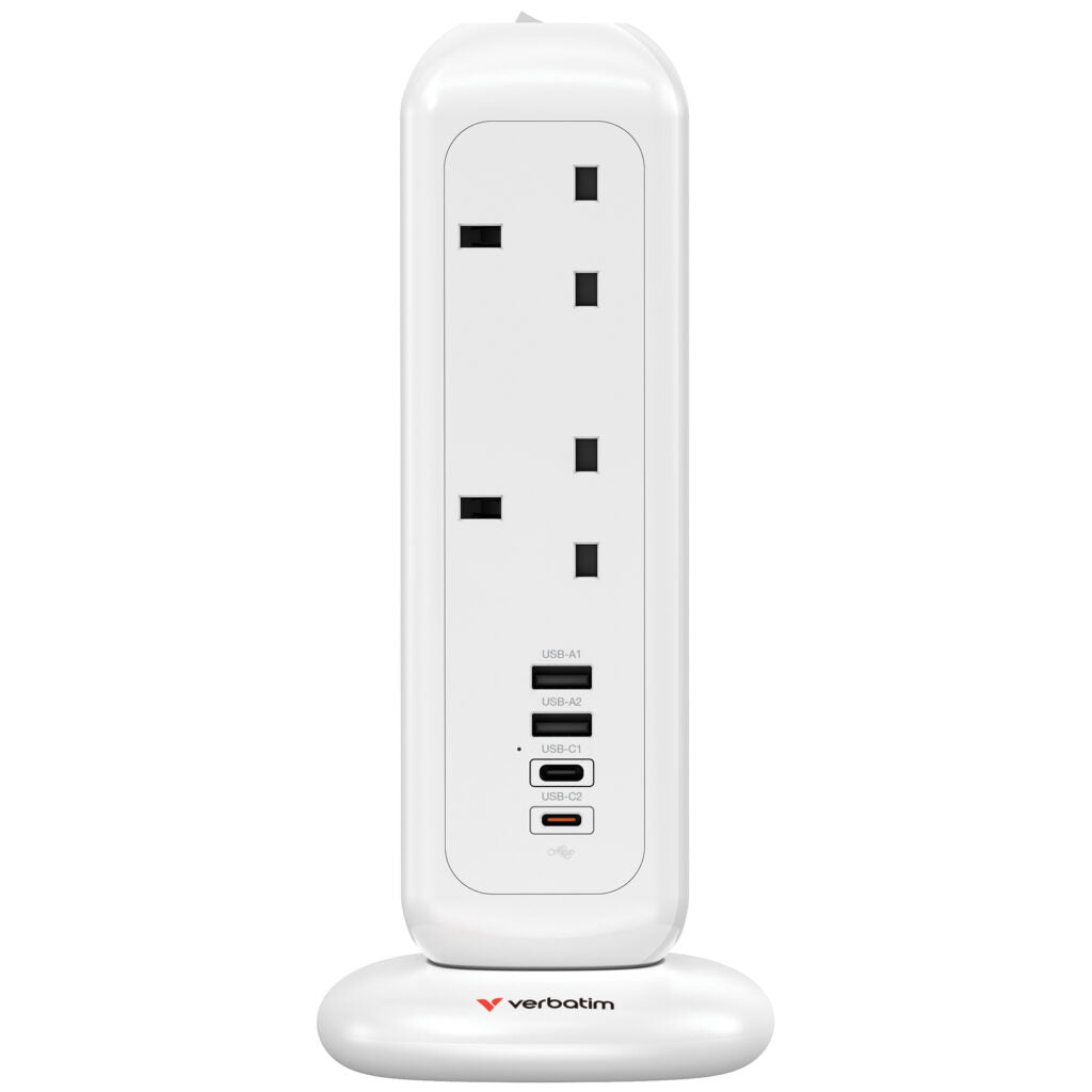 Verbatim Power Tower 11 AC PD 3.0 35W 白色 (32128)