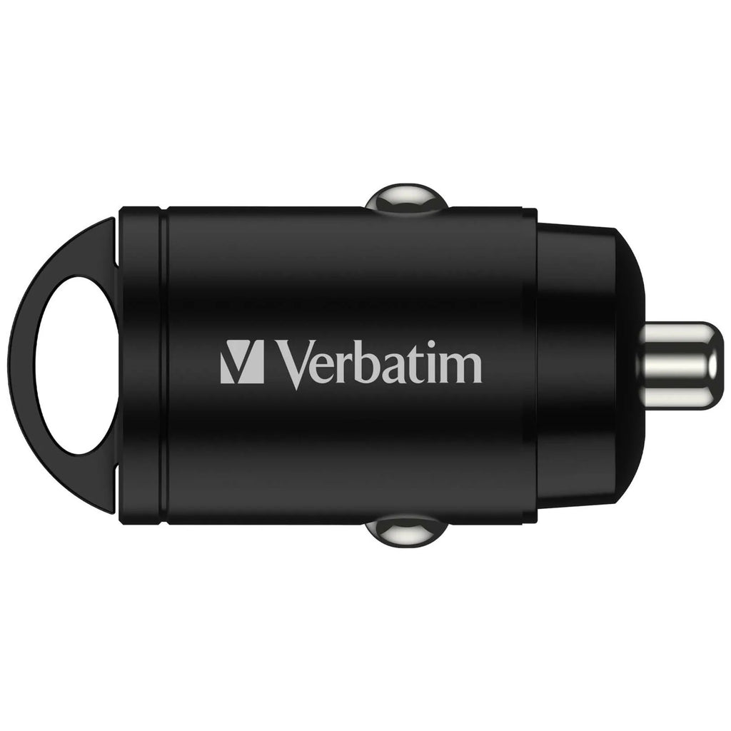 Verbatim Dual Type-C 45W Mini Car Charger Black 66883