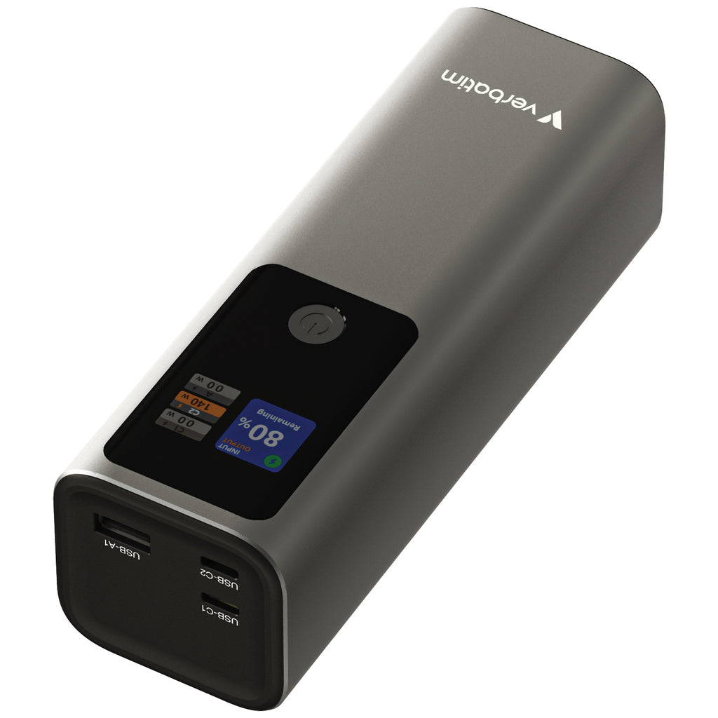 Verbatim Charge n Go 行動電源 29400mAh 183W 灰色 (67052)