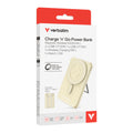 Verbatim Charge n Go 磁吸行動電源 5000mAh 5-in-1 Stand 金色 (32253)
