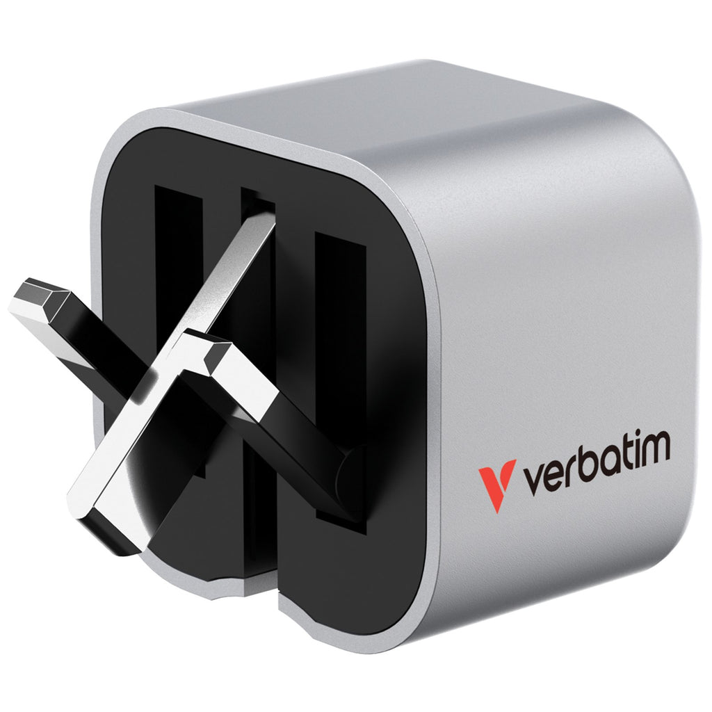 Verbatim GAN Charger 35W Foldable Uk Plug 灰色 (32350)