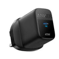 Anker 313 45W 牆充 黑色 (A2643K11)