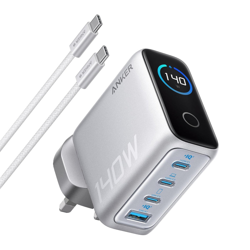 Anker Zolo GaN Charger 140W 3C1A 銀色 (B2697K41)