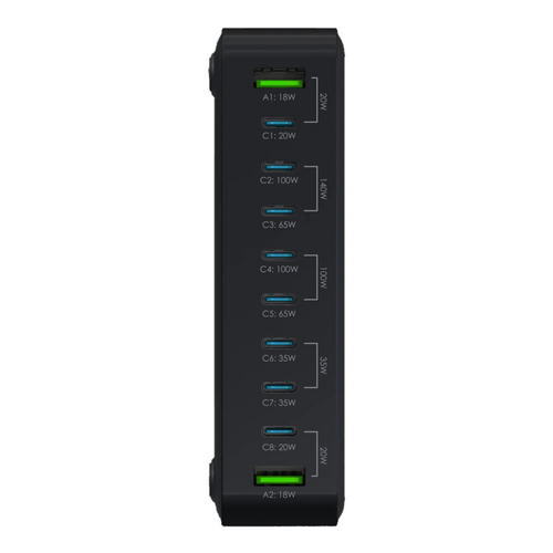 EGO 320W Extreme CP2 10USB GaN Charger Black (EGO-0261)