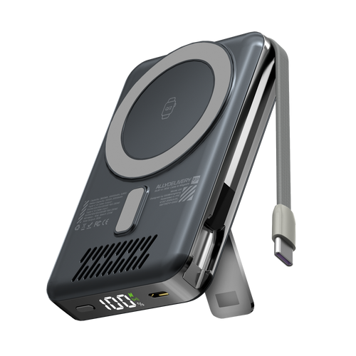 EGO Ally Delivery 4S MagSafe 10000mAh 6-in-1 Power Bank Black 176360284