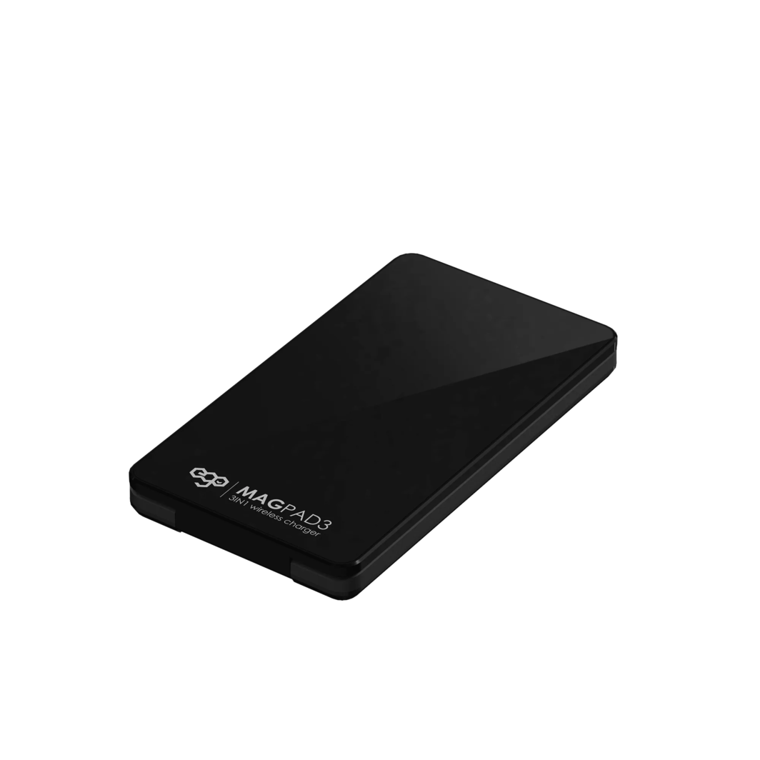 EGO MAGPAD3 3-in-1 MagSafe Charger Black (MP3-BLACK)