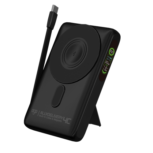 EGO Ally Delivery 4c MagSafe 10000mAh 5-in-1 Power Bank Black KH-01-BLACK
