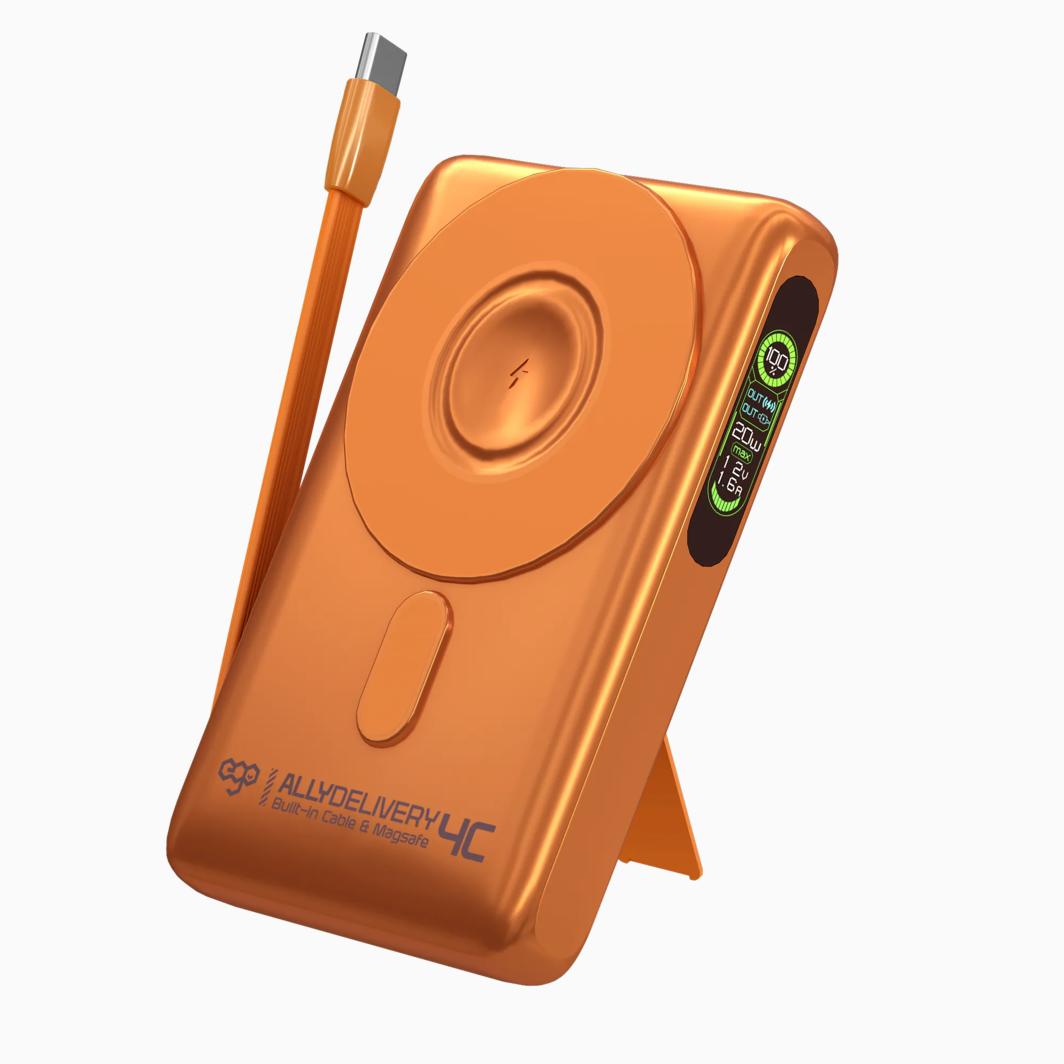 EGO Ally Delivery 4C MagSafe 10000mAh 5合1 行動電源 橙色 (KH-01-ORANGE)