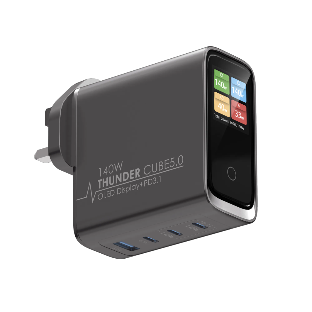 EGO 140W Thunder Cube 5 Oled Charger (LP-140W-3C1A-UE)
